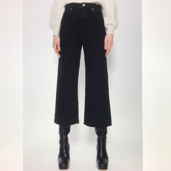 Zara denim culotte jeans 4 New - Picture 8 of 16